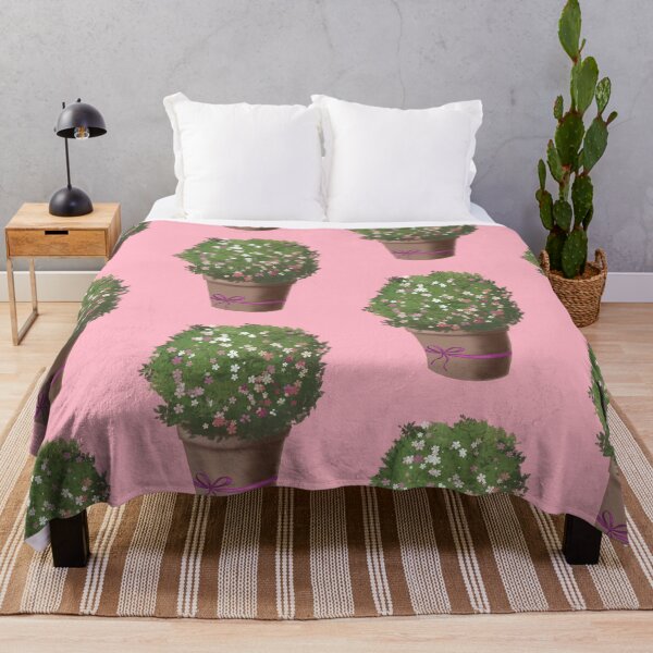 Item preview, Potted Plant - Cherry Blossom Pink BG designed and sold by lavenderXblue.