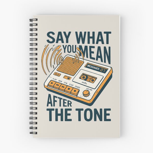 Item preview, Retro Answering Machine - Vintage Tech Aesthetic Audio Nostalgia designed and sold by SplashTastic.