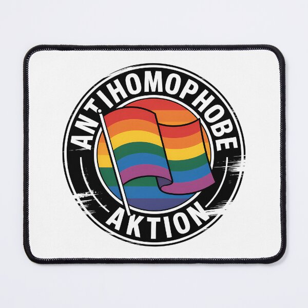 Item preview, Antihomophobe Aktion - Linke Antifaschismus Merch designed and sold by LoFizzy.
