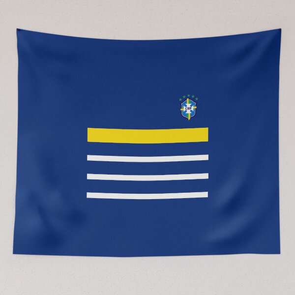 Item preview, Brazil Alternate World Cup Football Away Jersey designed and sold by Three stacked penguins.