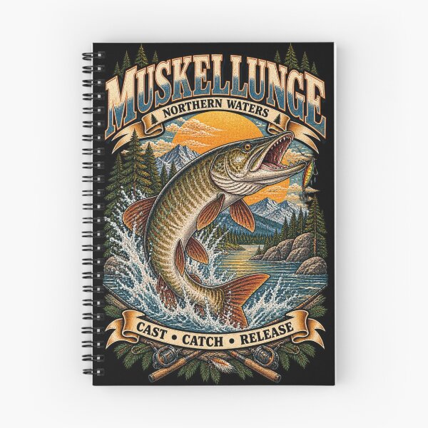 Item preview, Muskellunge Northern Waters designed and sold by KrungiT Design .