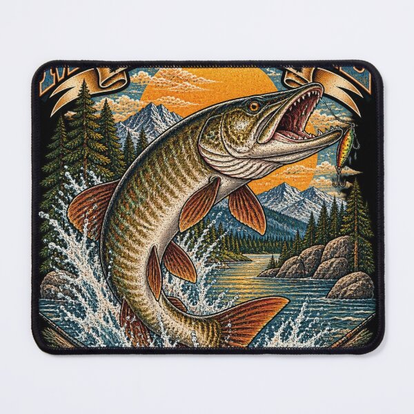 Item preview, Muskellunge Northern Waters designed and sold by KrungiT Design .
