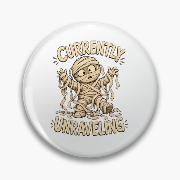 Item preview, Relatable Currently Unraveling Mummy Halloween Shirt designed and sold by Kaikab007.