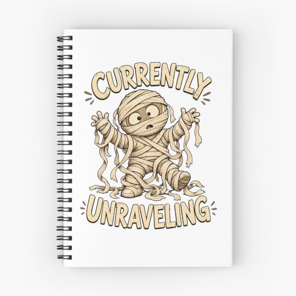Item preview, Relatable Currently Unraveling Mummy Halloween Shirt designed and sold by Kaikab007.