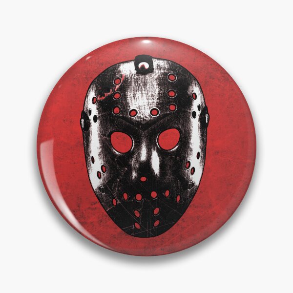 Item preview, Slasher Hockey Mask Red Dark Halloween Horror designed and sold by Ghoul Enterprises.