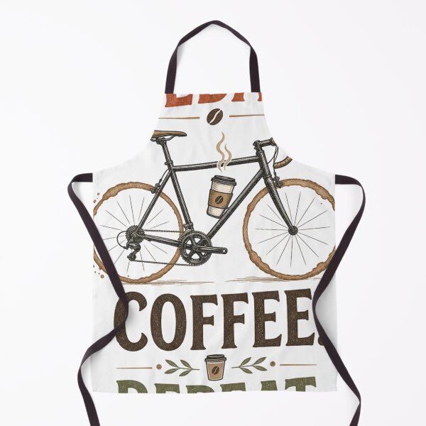 Item preview, Pedal. Coffee. Repeat designed and sold by Shirt Science .