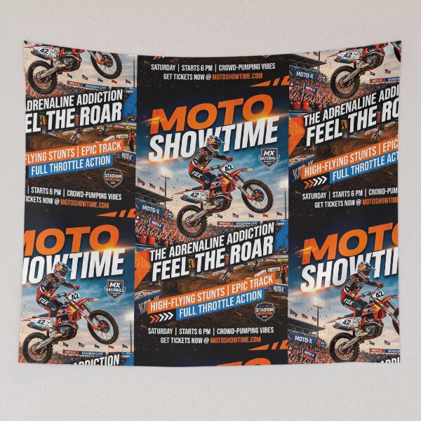 Item preview, For those who love adrenaline and are motocross fans #4 designed and sold by UrbanTRIP.