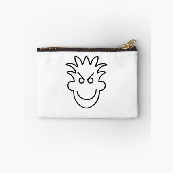 Item preview, Spiky Hair Evil Smile Face Graphic designed and sold by Uniquely Worlds.
