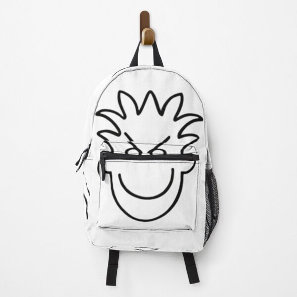 Item preview, Spiky Hair Evil Smile Face Graphic designed and sold by Uniquely Worlds.