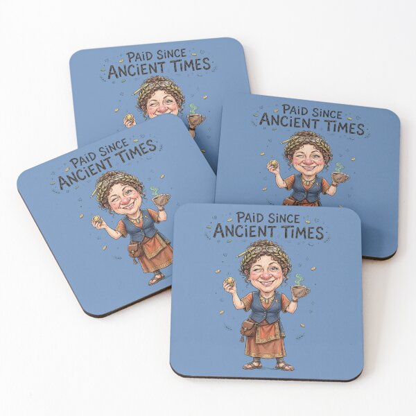 Item preview, Paid Since Ancient Times Funny Entrepreneur Art designed and sold by puzzell.