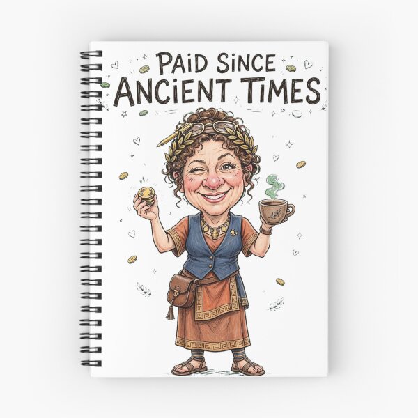 Item preview, Paid Since Ancient Times Funny Entrepreneur Art designed and sold by puzzell.