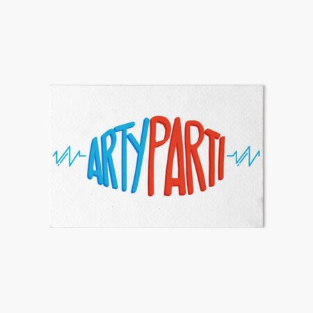 ArtyParti Logo Art Board Print