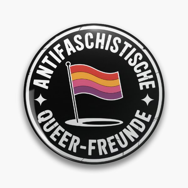 Artikelvorschau, Antifaschistische Queer Freunde - Linke Antifaschismus Merch entworfen und verkauft von LoFizzy.