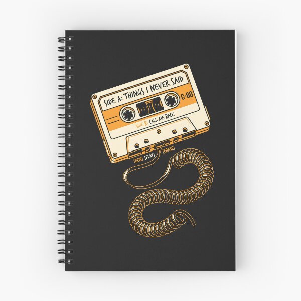Item preview, Cassette Tape Cable - Audiophile Music Enthusiast Vintage Tape designed and sold by SplashTastic.