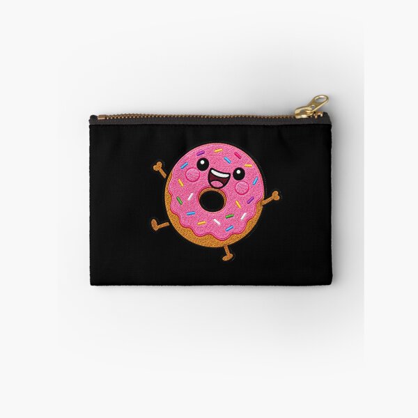 Item preview, Funny Donut Kawaii Embroidery Patch Illustration designed and sold by ColorSplash123.