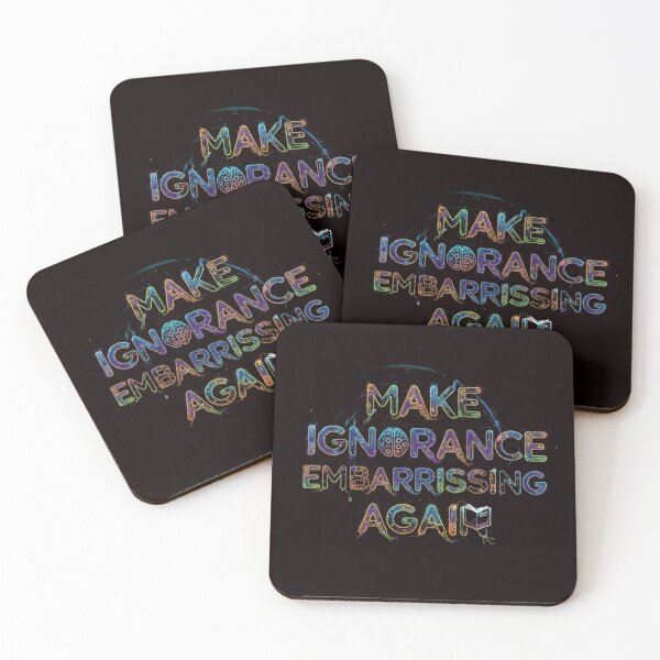 Item preview, Make Ignorance Embarrassing Again designed and sold by SkrabinhoArt.