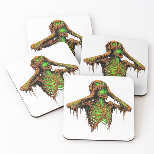 Item preview, MELTING ZOMBIE SKELETON HALLOWEEN designed and sold by OskarTrendz.