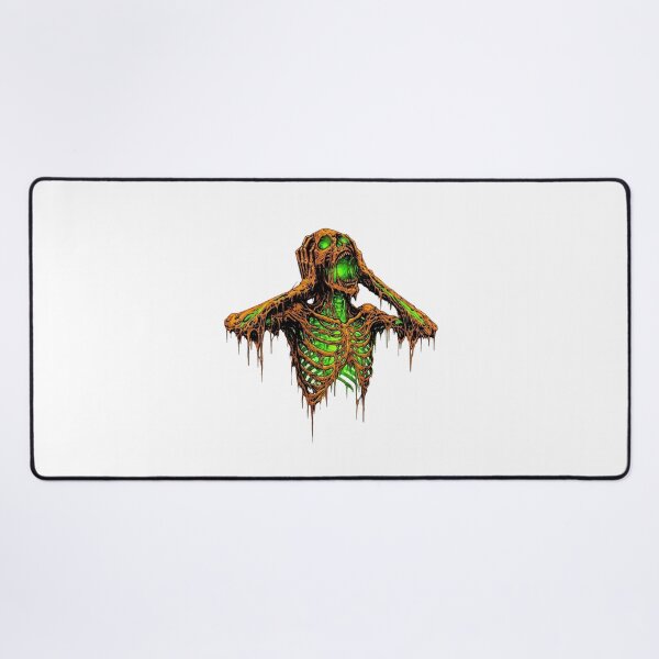 Item preview, MELTING ZOMBIE SKELETON HALLOWEEN designed and sold by OskarTrendz.