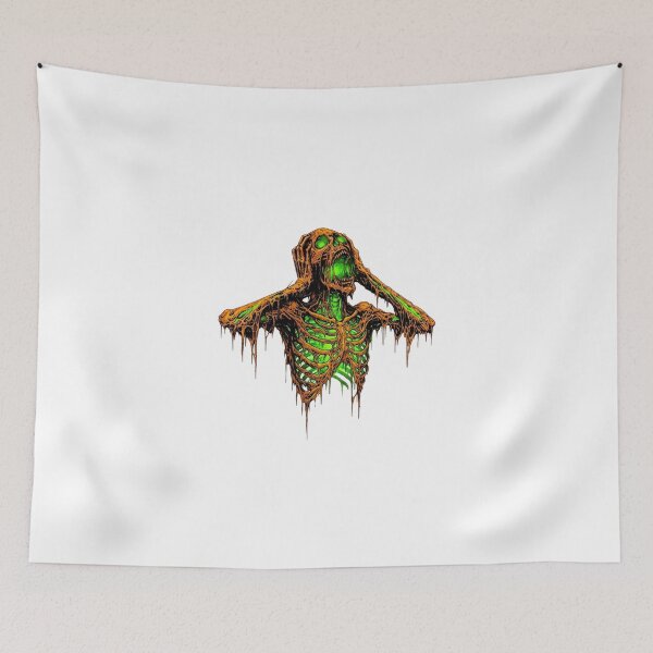 Item preview, MELTING ZOMBIE SKELETON HALLOWEEN designed and sold by OskarTrendz.