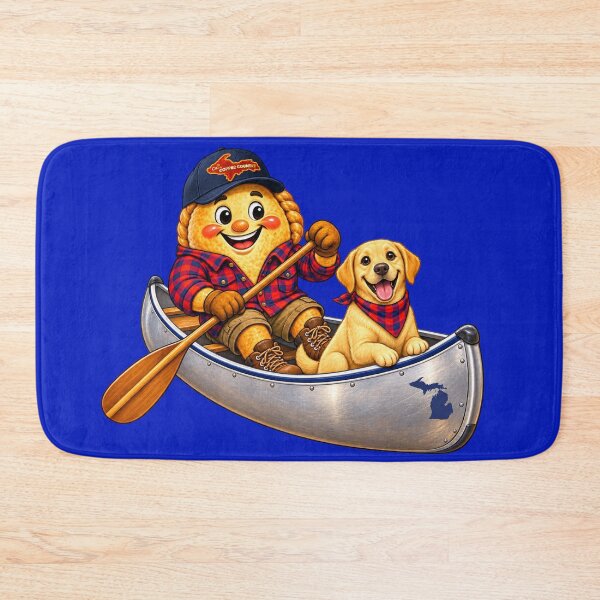 Item preview, Pastyman & Sunny | Canoe Trip in Michigan designed and sold by FreshWaterWares.