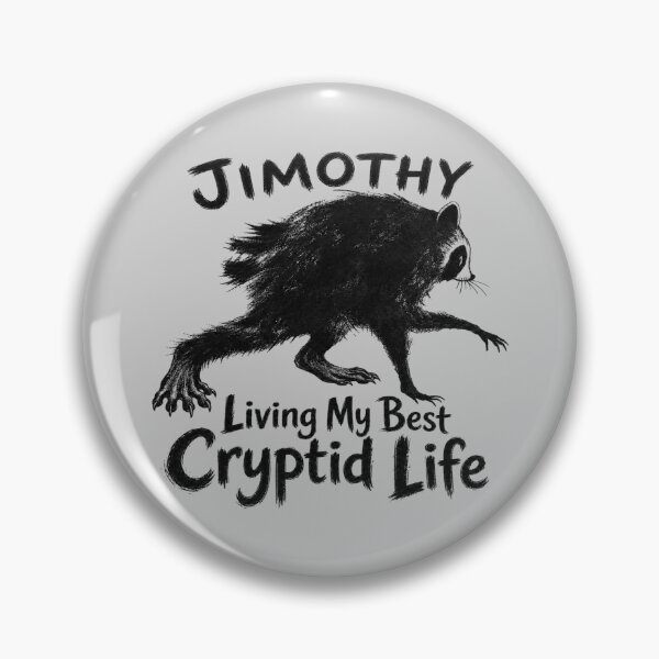 Item preview, Jimothy - Living My Best Cryptid Life designed and sold by Shy Fractal Designs.