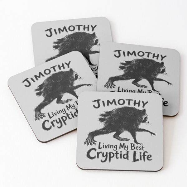 Item preview, Jimothy - Living My Best Cryptid Life designed and sold by Shy Fractal Designs.