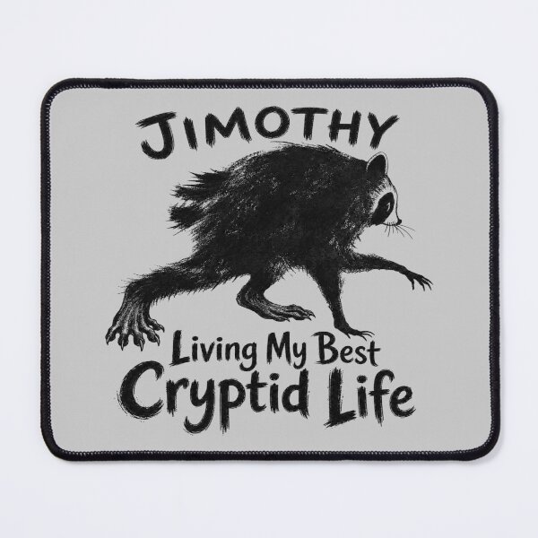 Item preview, Jimothy - Living My Best Cryptid Life designed and sold by Shy Fractal Designs.