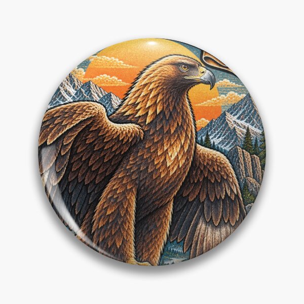 Item preview, Golden Eagle Freedom Country designed and sold by KrungiT Design .
