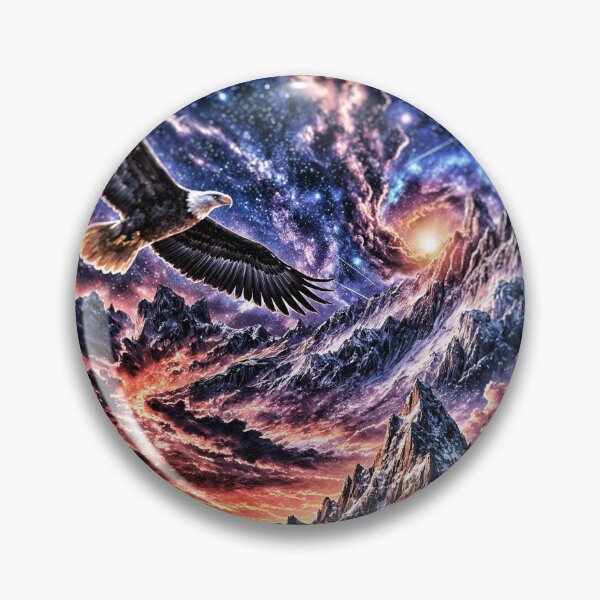 Item preview, Eagle wall art print designed and sold by The Empire Of Digital Art..