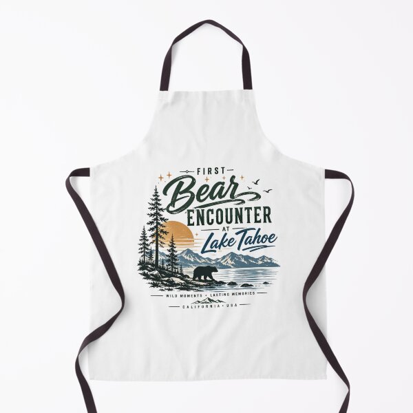 Item preview, First Bear Encounter Lake Tahoe Retro Camping Australia Trips designed and sold by Yellowriversss.