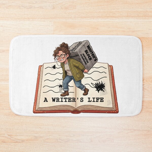 Item preview, A Writer's Life  designed and sold by The She Shed.