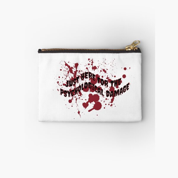 Item preview, Just Here for the Psychological Damage | Funny Thriller Reader designed and sold by Wardapotomus.
