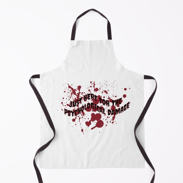 Item preview, Just Here for the Psychological Damage | Funny Thriller Reader designed and sold by Wardapotomus.