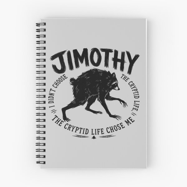 Item preview, Jimothy - The Cryptid Life Chose Me designed and sold by Shy Fractal Designs.