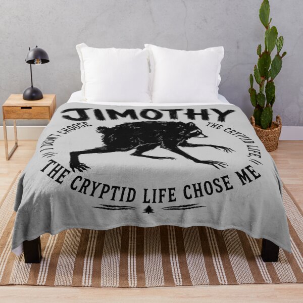 Item preview, Jimothy - The Cryptid Life Chose Me designed and sold by Shy Fractal Designs.