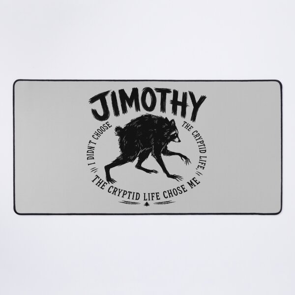Item preview, Jimothy - The Cryptid Life Chose Me designed and sold by Shy Fractal Designs.