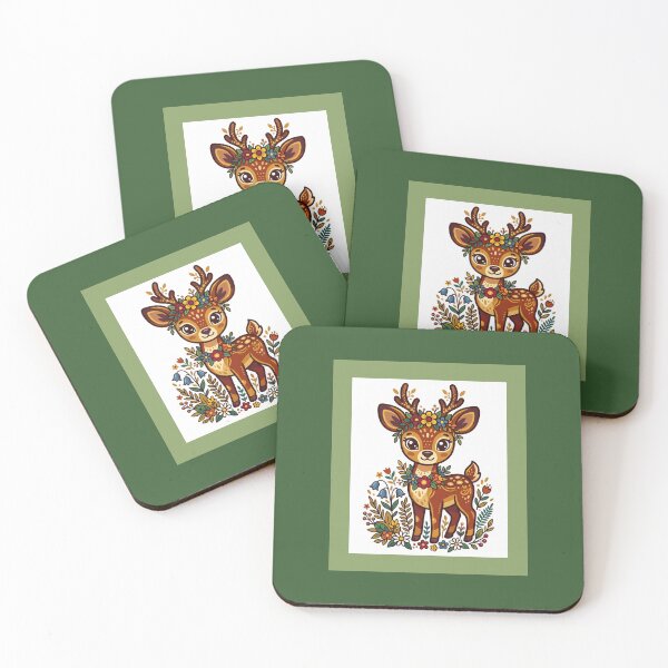 Item preview,  I Choose Kindness Deer Illustration designed and sold by amusefullife.