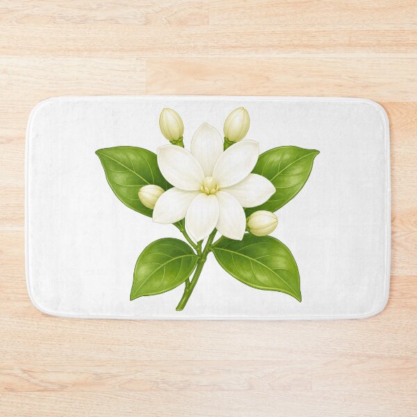 Item preview, White Gardenia Botanical designed and sold by bubblyn.