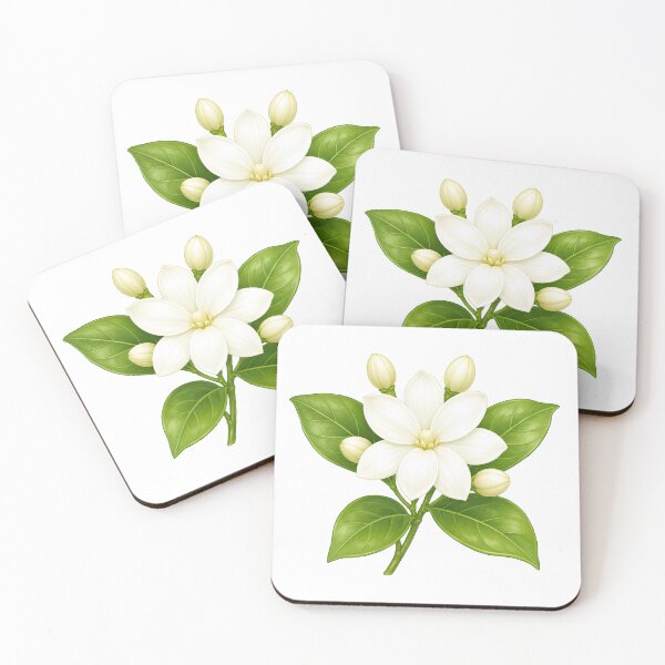 Item preview, White Gardenia Botanical designed and sold by bubblyn.