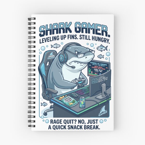 Item preview, Gaming shark designed and sold by Remy490.