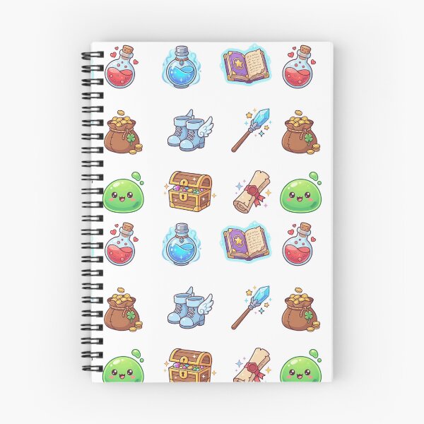 Item preview, Cute Fantasy RPG Items Kawaii Magic Quest Gamer Sticker Pack designed and sold by mood-draftsman.