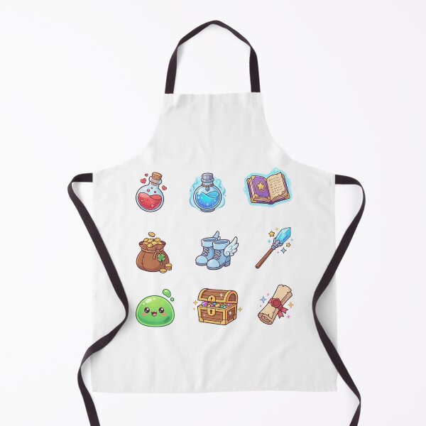 Item preview, Cute Fantasy RPG Items Kawaii Magic Quest Gamer Sticker Pack designed and sold by mood-draftsman.