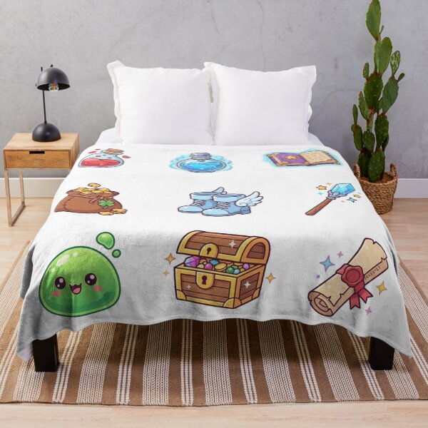 Item preview, Cute Fantasy RPG Items Kawaii Magic Quest Gamer Sticker Pack designed and sold by mood-draftsman.