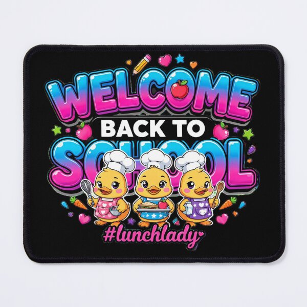 Item preview, Welcome Back to School Lunch Lady Cute Duck Chef School Cafeteria designed and sold by Zizo-DR44.