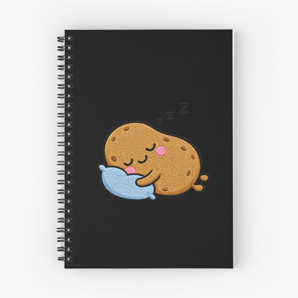 Item preview, Sleepy Potato Kawaii Embroidery Patch Illustration designed and sold by ColorSplash123.