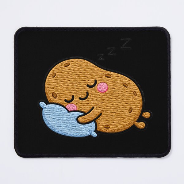 Item preview, Sleepy Potato Kawaii Embroidery Patch Illustration designed and sold by ColorSplash123.