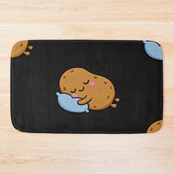Item preview, Sleepy Potato Kawaii Embroidery Patch Illustration designed and sold by ColorSplash123.