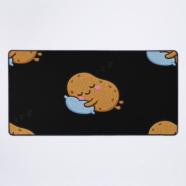 Item preview, Sleepy Potato Kawaii Embroidery Patch Illustration designed and sold by ColorSplash123.