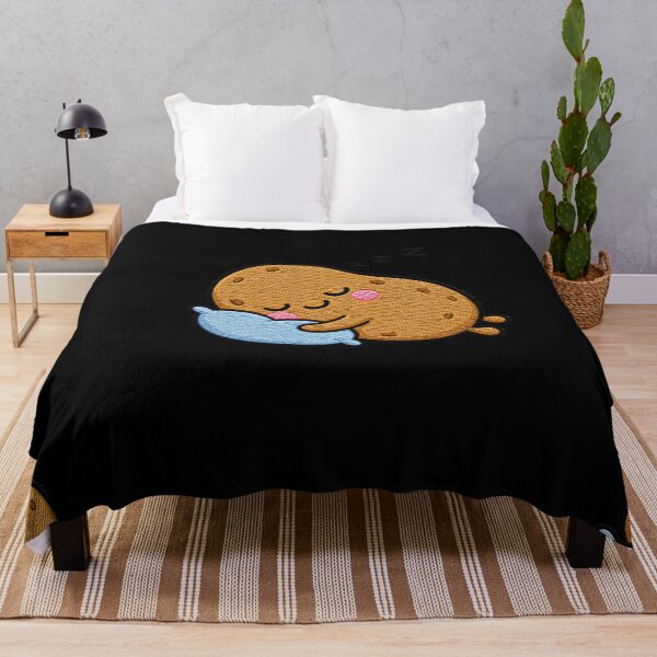 Item preview, Sleepy Potato Kawaii Embroidery Patch Illustration designed and sold by ColorSplash123.