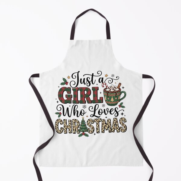Item preview, Just a Girl Who Loves Christmas designed and sold by Steele-Art.